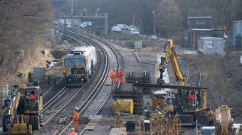 Brighton main line track renewals