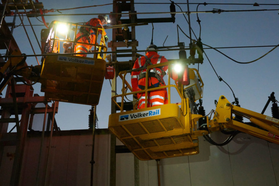 Engineers working to upgrade the power supply