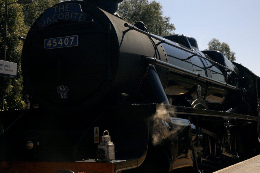 Jacobite steam train Glenfinnan