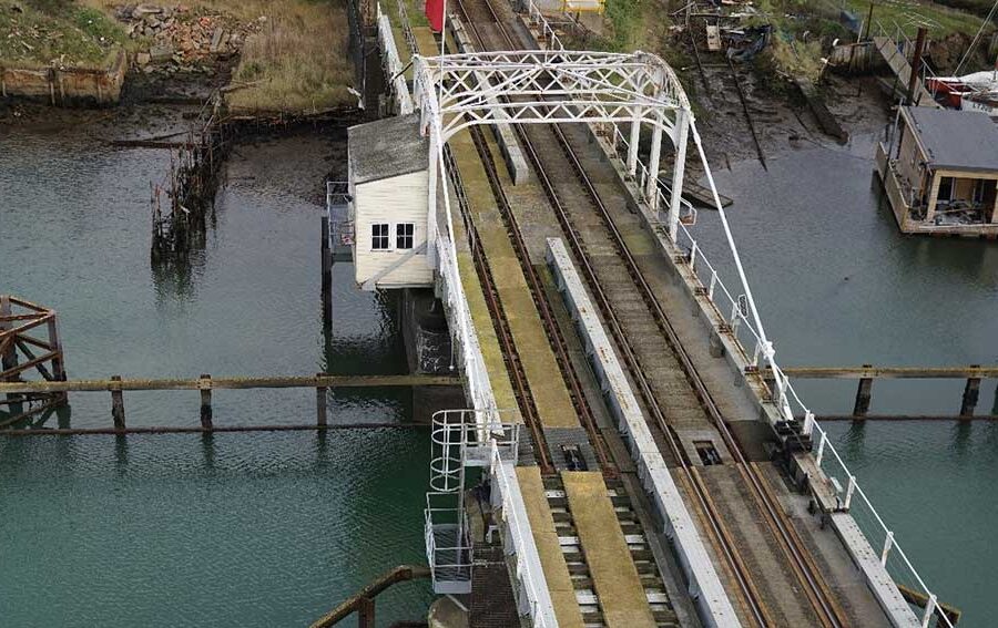 Oulton Broad swing bridge