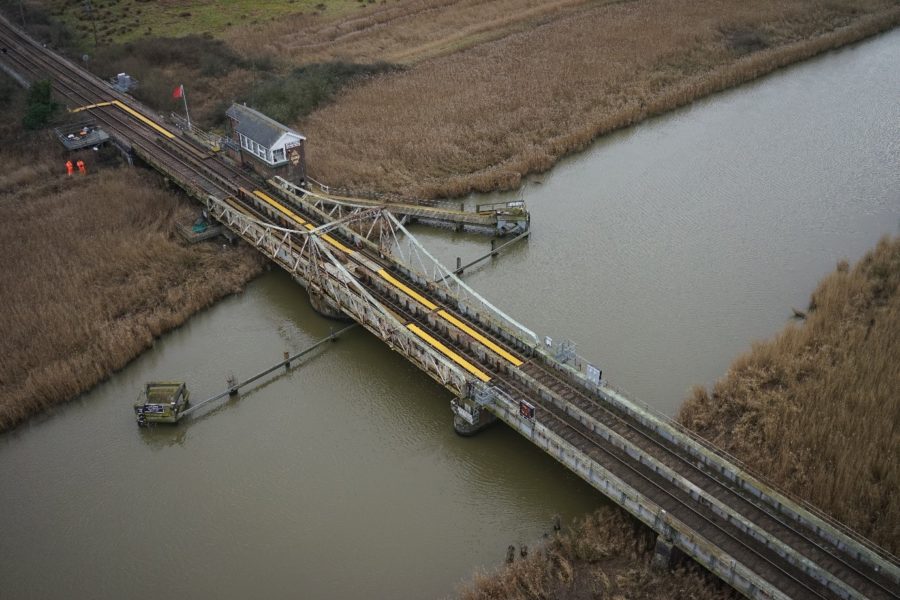Somerleyton swing bridge